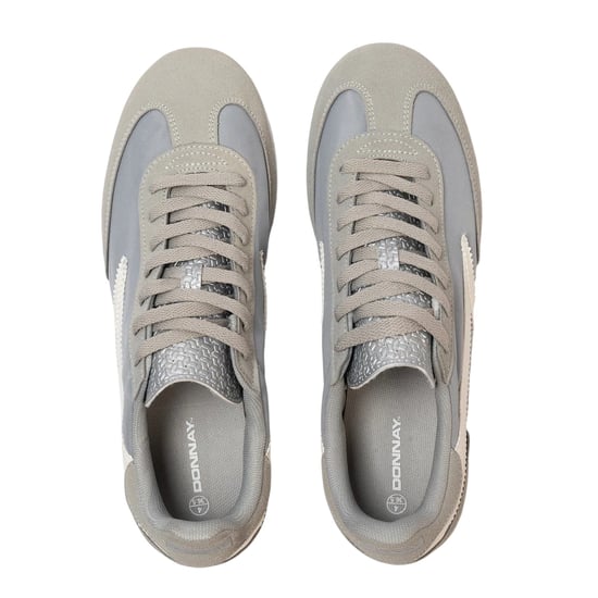 Donnay Unisex Vuxen Retro Nylon Träningsskor (Grått) - Image 3