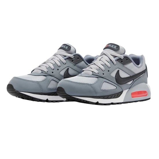 Nike Mens Air Max Leather Trainers (Grey/Black/Red) - Image 5