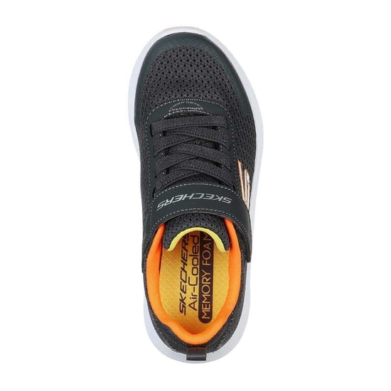 Skechers Barn Dyna Tread Träningsskor (Grå/Orange) - Image 3