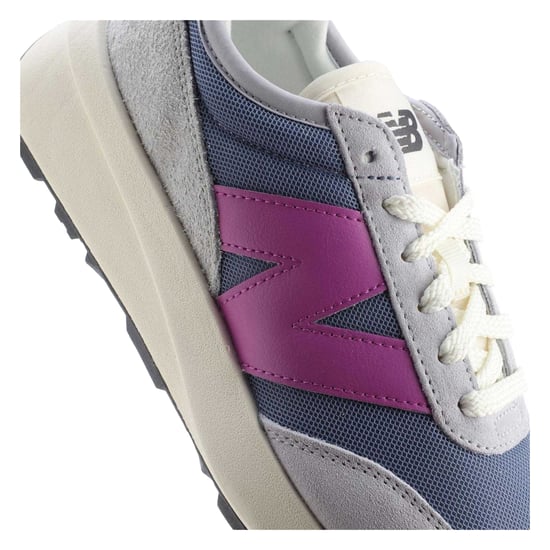 New Balance Dames/Dames 237 Leren Trainers (Grijs) - Image 5