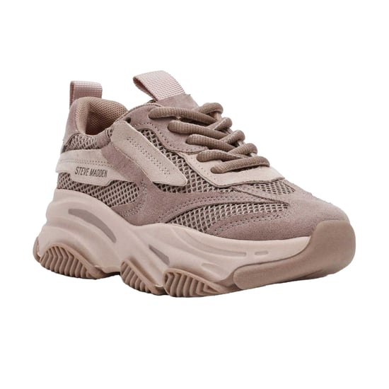 Steve Madden Girls Possession Trainers (Taupe Grey) - Image 3