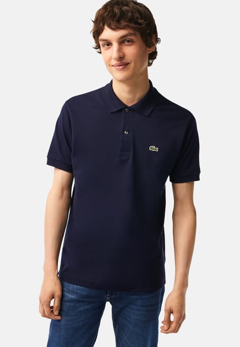 Lacoste Polo SS L1212 Classic Fit Polo Blue - Image 4