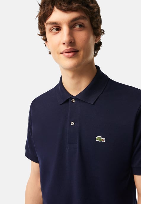 Lacoste Polo SS L1212 Classic Fit Polo Blue - Image 5