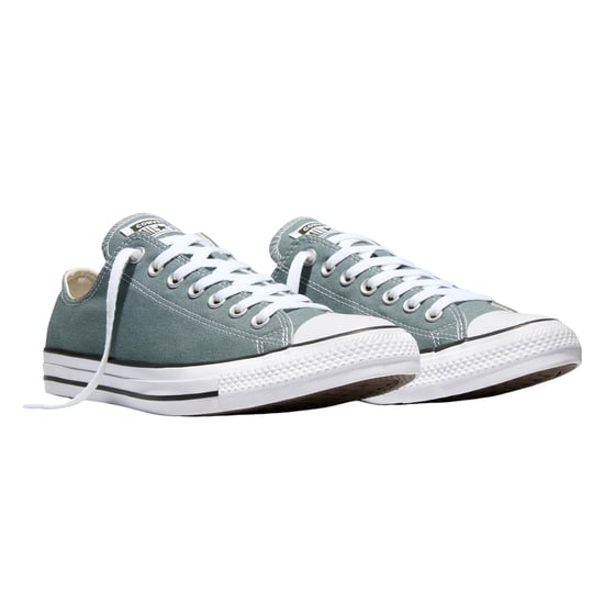Converse Mens Ox Logo Canvas Trainers (Mineral Grey) - Image 5