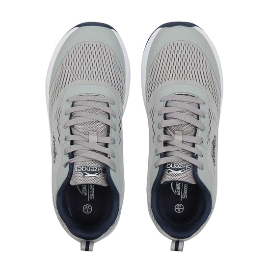 Slazenger Heren Curve Support Mesh Trainers (Grijs/Wit) - Image 4