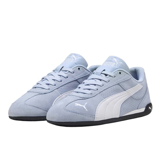 Puma Womens/Ladies Replicatch Suede Trainers (Blue/White) - Image 4