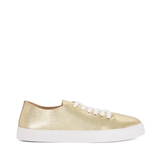 Dune Ladies Ellvie - White Leather Trainers - Image 2