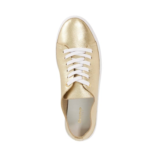 Dune Ladies Ellvie - White Leather Trainers - Image 4