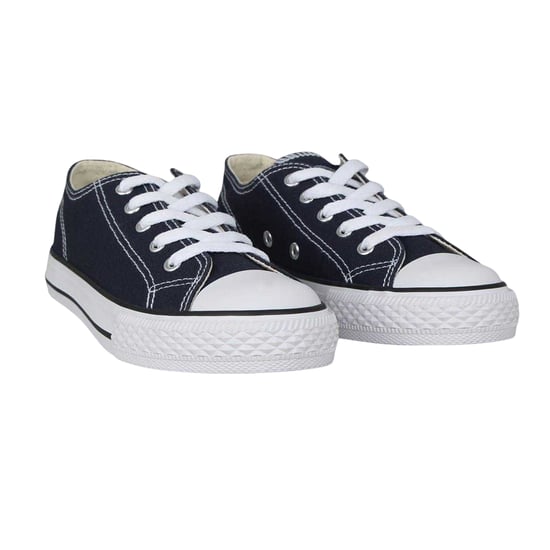 SoulCal Childrens/Kids Classic Canvas Trainers (Navy) - Image 4
