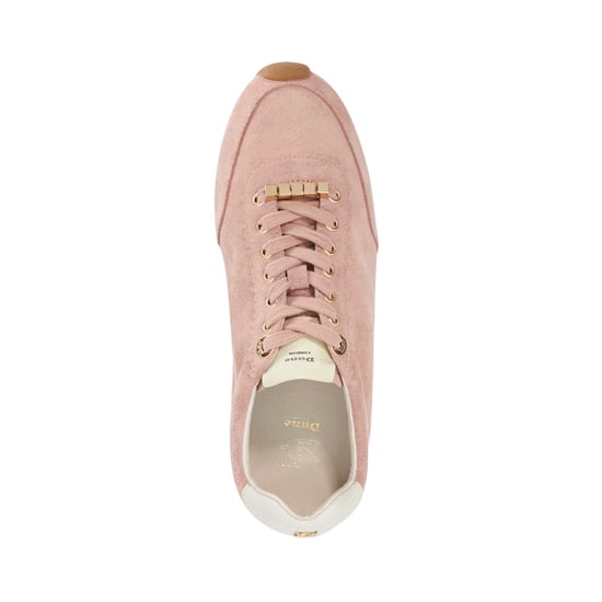 Dune Ladies Evalinna - Suede Lace-Up Trainers - Image 4