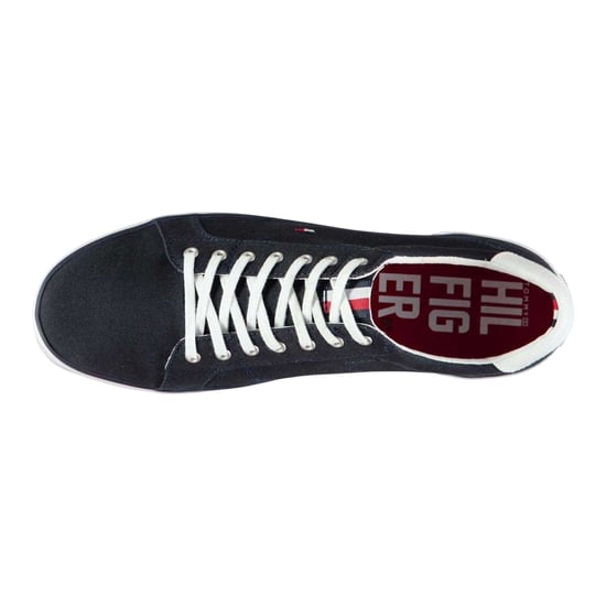 Tommy Hilfiger Heren Harlow 1D Vlag Logo Trainers (Middernacht) - Image 2