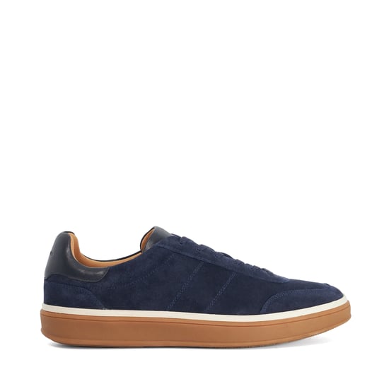 Dune Mens Tony - Suede Lace-Up Trainers - Image 2