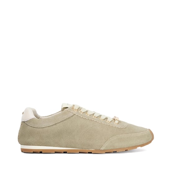 Dune Ladies Evalinna - Suede Lace-Up Trainers - Image 2