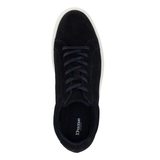 Dune London Mens Tais Suede Flat Shoes (Navy) - Image 3