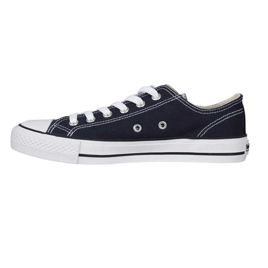 SoulCal Womens/Ladies Canvas Flat Trainers (Navy) - Image 3