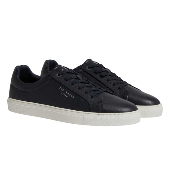 Ted Baker Heren Leren Trainers (Marine) - Image 2