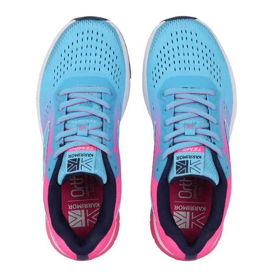 Karrimor Womens/Ladies Tempo Trainers (Blue/Pink) - Image 4