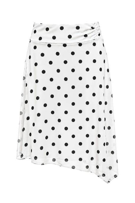 Hoge Taille Pois Tulle Midi Rok - Image 1