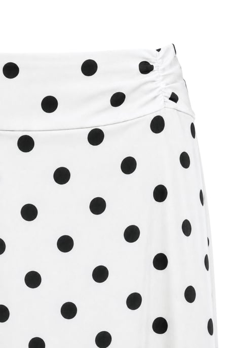 Hoge Taille Pois Tulle Midi Rok - Image 2