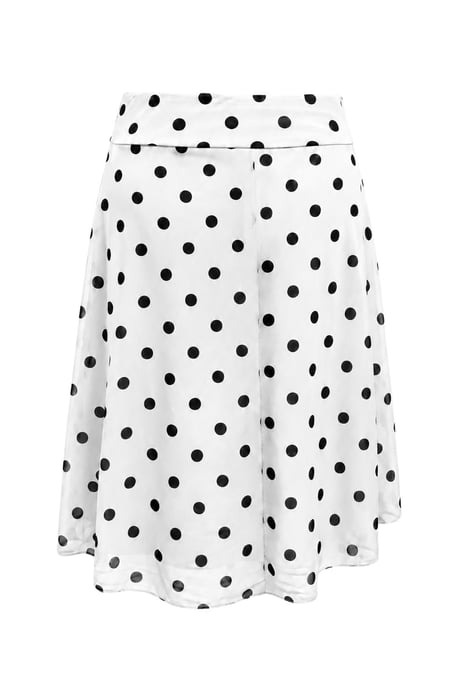 Hoge Taille Pois Tulle Midi Rok - Image 3