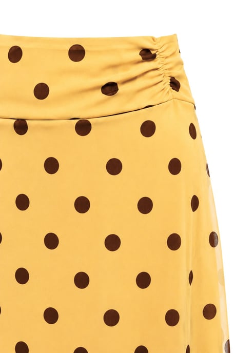 Hoogwaardige Polka Dot Tule Midi Rok - Image 2