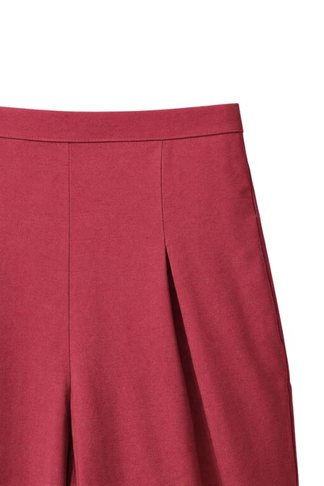 Dames Hoog-waist Wijde Pantalon van Krep - Image 2