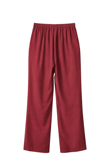 Dames Hoog-waist Wijde Pantalon van Krep - Image 4