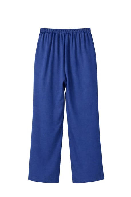 Dames Hoge Taille Wijdvallende Crepe Broek - Image 4