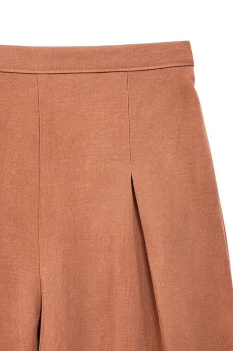 Dames Hoge Taille Wijde Pantalon van Crepé - Image 2