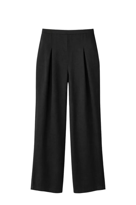 Dames Hoge Taille Wijde Pantalon van Crepe - Image 1