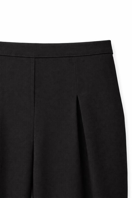 Dames Hoge Taille Wijde Pantalon van Crepe - Image 2