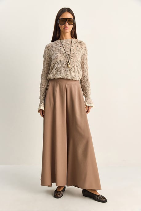 Hoge Taille Wijde Pantalon - Image 2