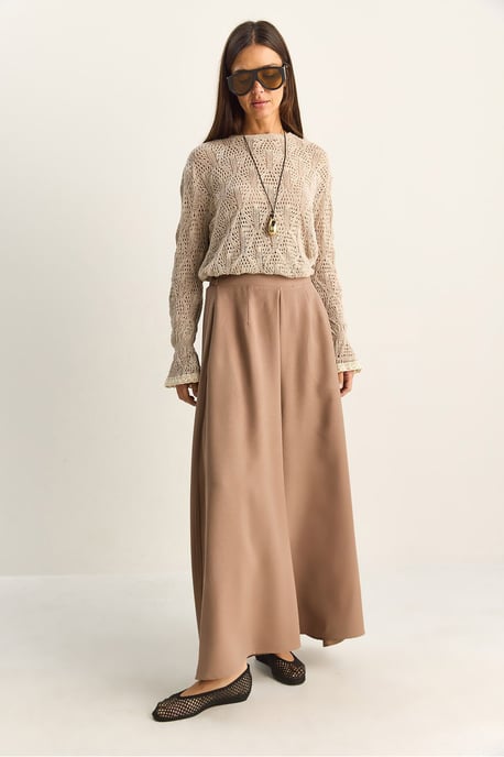 Hoge Taille Wijde Pantalon - Image 3