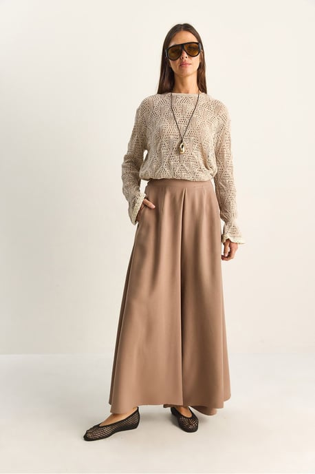 Hoge Taille Wijde Pantalon - Image 5