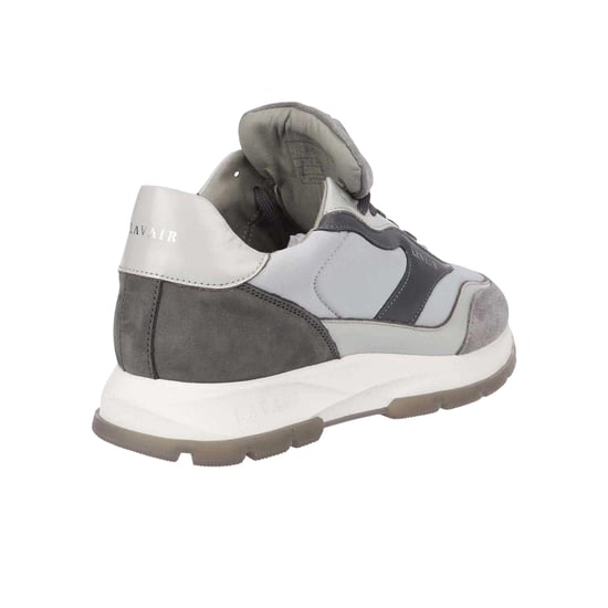Lavair Heren Aequora Leren Trainers (Grijs) - Image 2