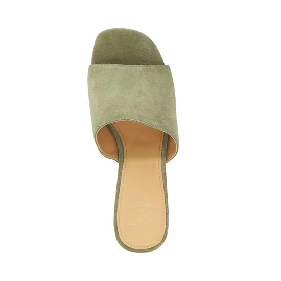 Dune Ladies Kaydee - Suede Wedge Slip-On Mules - Image 4