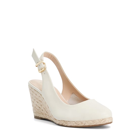 Dune Ladies Wf Capable - Wide Fit Leather Wedge Heel Sandals - Image 1