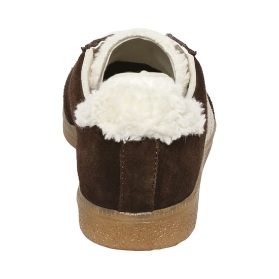 Steve Madden Womens/Ladies Elora Suede Trainers (Dark Brown) - Image 2