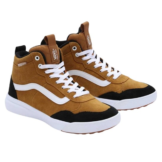 Vans Heren Range Exp Leren Trainers (Bruin) - Image 3