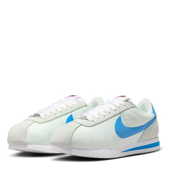 Nike Womens/Ladies Cortez Suede Trainers (Barley Green) - Image 2