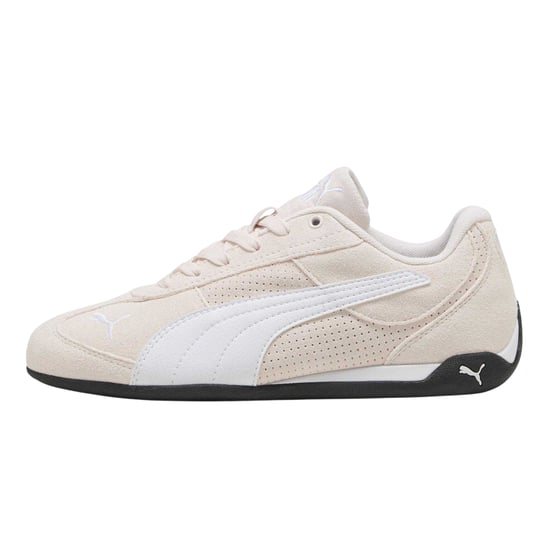 Puma Womens/Ladies Replicatch Suede Trainers (Pink/White) - Image 3