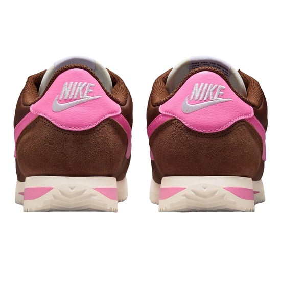 Nike Womens/Ladies Cortez Suede Trainers (Brown/Pink) - Image 2