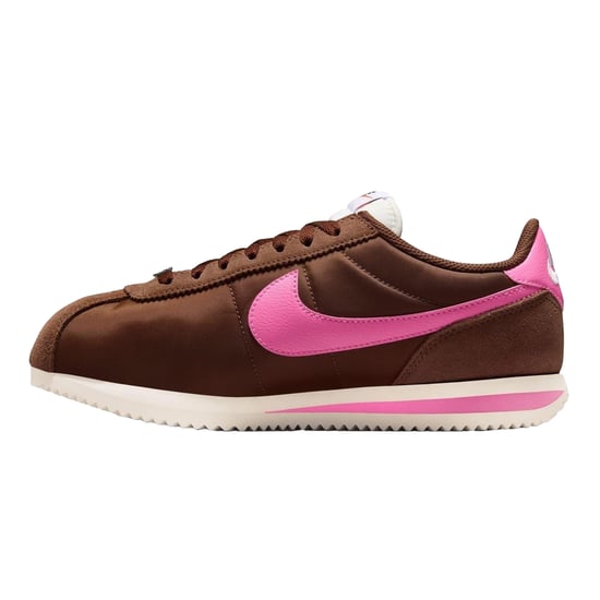 Nike Womens/Ladies Cortez Suede Trainers (Brown/Pink) - Image 3