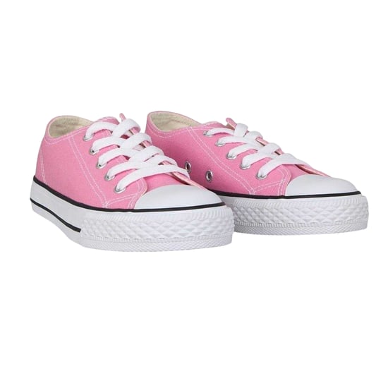 SoulCal Childrens/Kids Classic Canvas Trainers (Pink) - Image 5
