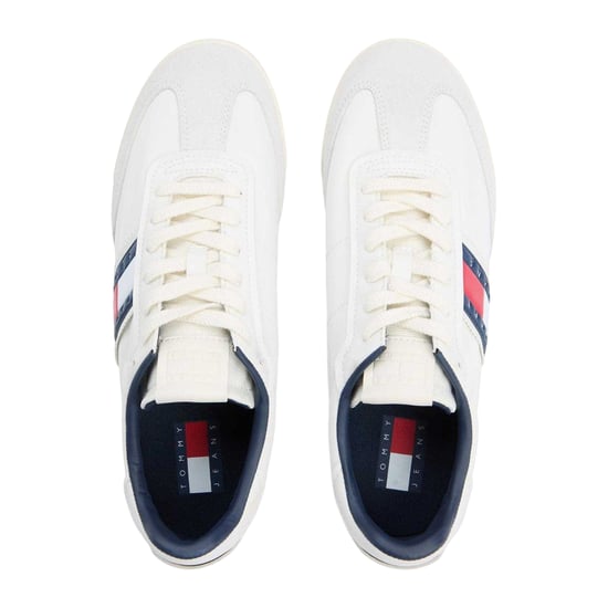 Tommy Jeans Suède hardlooptrainers heren (Ivoor) - Image 3