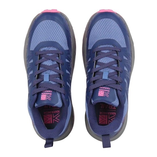 Karrimor Womens/Ladies Caracal Logo Waterproof Trainers (Navy/Pink) - Image 3