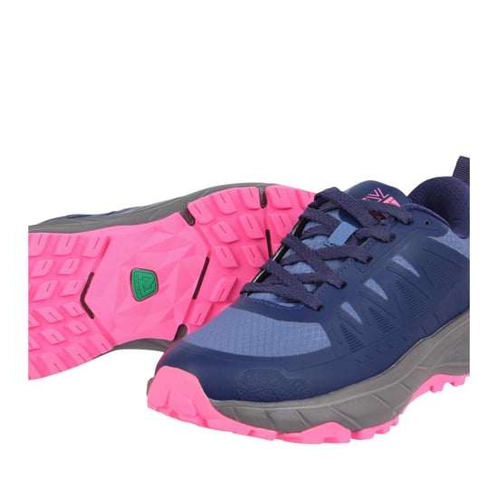 Karrimor Womens/Ladies Caracal Logo Waterproof Trainers (Navy/Pink) - Image 4
