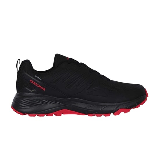 Karrimor Heren Caracal Waterdichte Trainers (Zwart, Rood) - Image 1
