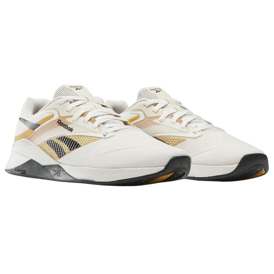 Reebok Nano X4 Flat Trainers för herrar (Krita/Svart/Retro Blå) - Image 3