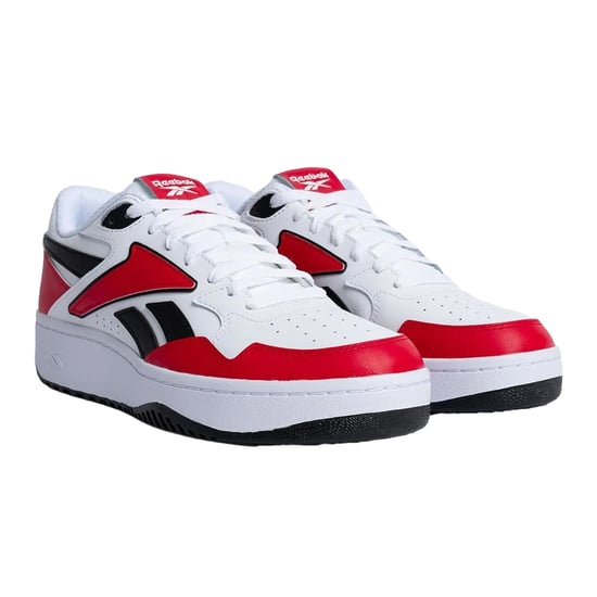 Reebok ATR Chill leren platte herensneakers (Vector Rood/Zwart) - Image 5